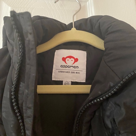 NWT black camo Appaman summit puffer coat in size 2T - Picture 5 of 9